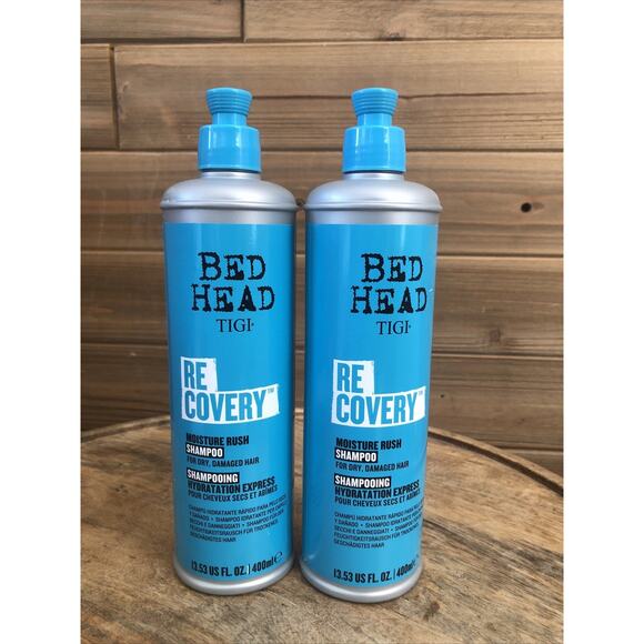Bed Head TIGI Recovery Shampoo 13.53oz 2 Pack New - Picture 1 of 5